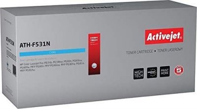 UNISEX Activejet ATH-F531N Cartouche de Toner 1 pi&egrave;ce(s) Compatible Cyan