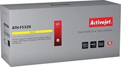 UNISEX Activejet ATH-F532N Cartouche de Toner 1 pi&egrave;ce(s) Compatible Jaune