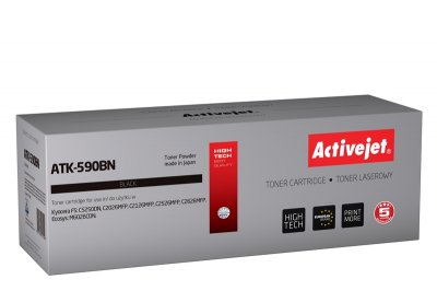 ACTIVEJET  ATK-590BN Cartouche de toner 1 pi&egrave;ce(s) Compatible Noir
