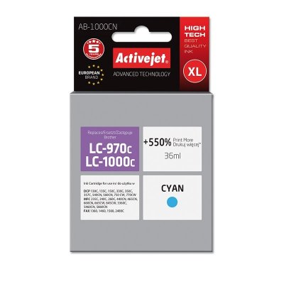 ACTIVEJET  br0010 cartouche d'encre bleu action expacjabr0006