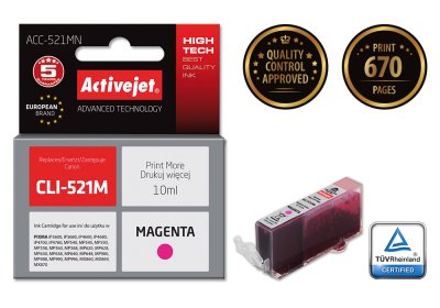 ACTIVEJET  expacjaca0077 cartouche d'encre rose