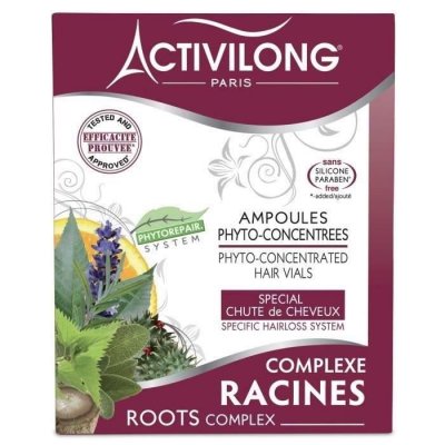ACTIVILONG  Ampoules Phyto-concentr&eacute;es Complexe Racines 