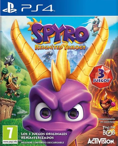 Activision Ps4 Spyro Reignited Trilogy Game Multicolore PAL