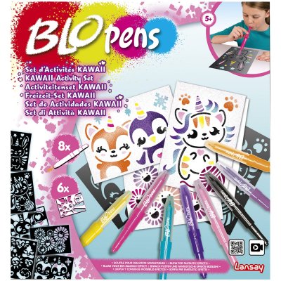 LANSAY Activit&eacute; Cr&eacute;ative Blopens Set D'activit&eacute;s Kawaii  - La Bo&icirc;te