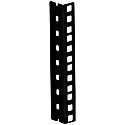 ADAM HALL  19"" Parts 61535 B 4 - Profil&eacute; Rack acier Noir Heavy Duty 4 U