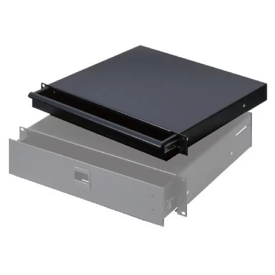ADAM HALL  19"" Parts 87401 E - Tiroir Rackable acier 1 U