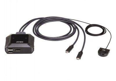 ATEN Adap Switch  2P USB-C 4K DP US3312