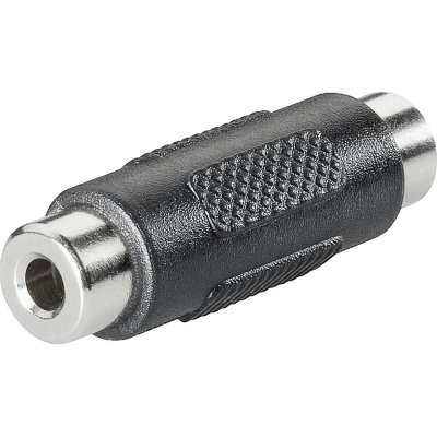 BKL ELECTRONIC Adaptateur 1102046 [1x Jack femelle 3.5 mm - 1x Jack femelle 3.5 mm] noir