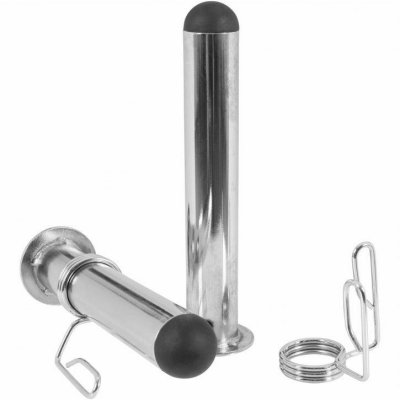 GORILLA SPORTS Adaptateur 50mm olympique pour barre diam&egrave;tre de 30mm chrom&eacute;