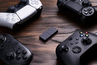 8BITDO Adaptateur Bluetooth Version 2 pour Windows/Mac/Raspberry Pi/Nintendo Switch