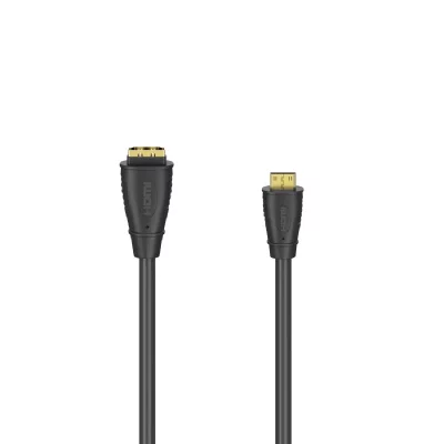 HAMA Adaptateur c&acirc;ble hdmi, (mini) f. M&acirc;le type-c - f. Fem. Type-a, dor&eacute;