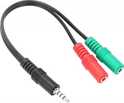 SPEEDLINK Adaptateur Casque  Trax Double Jack Vers Simple Pour Console