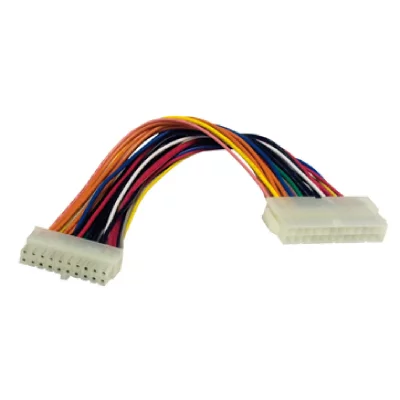 MCL Adaptateur d'alimentation ATX 20 pins m&acirc;les / 24 pins femelles - 20cm