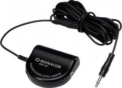 MONACOR Adaptateur d'alimentation fant&ocirc;me  EMA-20