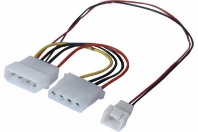 GENERIQUE Adaptateur d'alimentation Molex pour ventilateur 3 broches