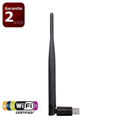 D LINK Adaptateur d'antenne USB Wi-Fi sans fil D-Link N150 - WPS