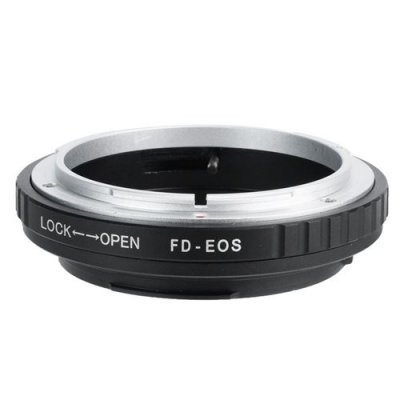 GENERIQUE Adaptateur d'objectif bague FD-EOS Adaptateur d'objectif FD pour appareil photo Canon EOS Mount
