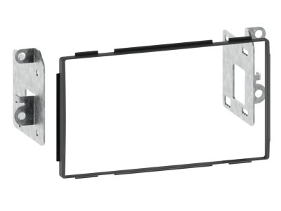 ACV Adaptateur de fa&ccedil;ade 2-din pour nissan qashqai 2007 > noir