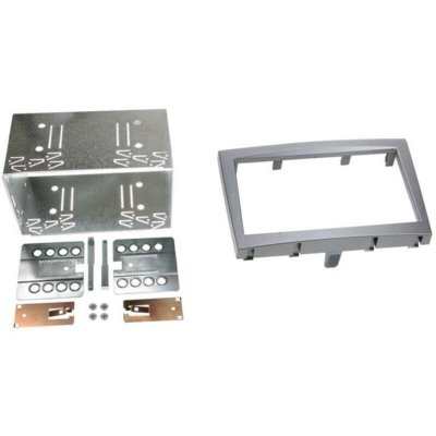 ACV Adaptateur de fa&ccedil;ade 2-din pour porsche 911 / boxter / cayman dark gris 