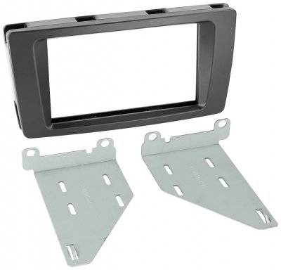 ACV Adaptateur de fa&ccedil;ade 2-din pour skoda octavia ii 2004-2013 > noir