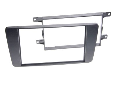 ACV Adaptateur de fa&ccedil;ade 2-din pour skoda octavia ii 2004 - 2013 noir nc