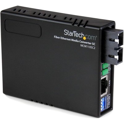 STARTECH.COM Adaptateur de rj45 &agrave; la fibre optique startech mcm110sc2eu
