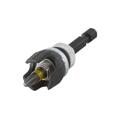 WOLFCRAFT Adaptateur de vissage avec aimant et but&eacute;e de profondeur