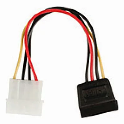 NEDIS Adaptateur det#39;alimentation Molex vers SATA - 