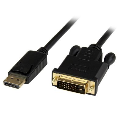 STARTECH.COM Adaptateur displayport vers dvi startech dp2dvimm6bs 1,8 m noir
