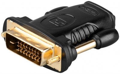 GOOBAY Adaptateur Dvi-d m&acirc;le vers HDMI femelle