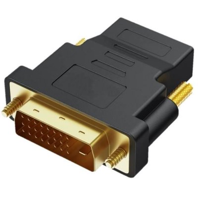 PHONILLICO Adaptateur DVI vers HDMI 1080p Full HD r&eacute;solution 1920x1200 pour TV/ordinateur/&eacute;cran/vid&eacute;oprojecteur