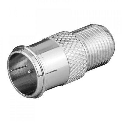  Adaptateur F m&acirc;le (rapide) - F femelle Goobay 11370 1 pc(s)