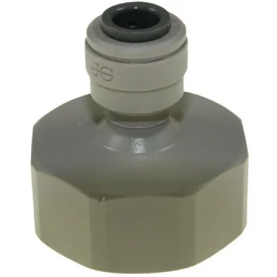WHIRLPOOL Adaptateur femelle tube &oslash; ext 1/4"" (6,3mm) taraudage 3/4 pour refrigerateur 