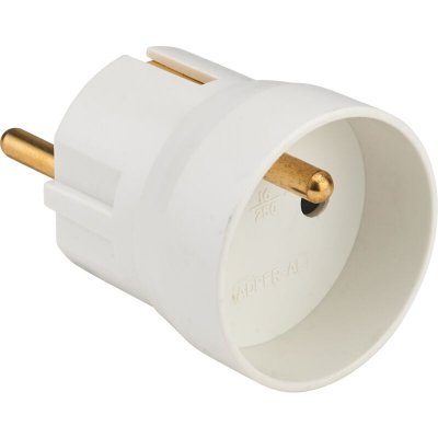 DEBFLEX Adaptateur France vers Allemagne avec terre 701100 