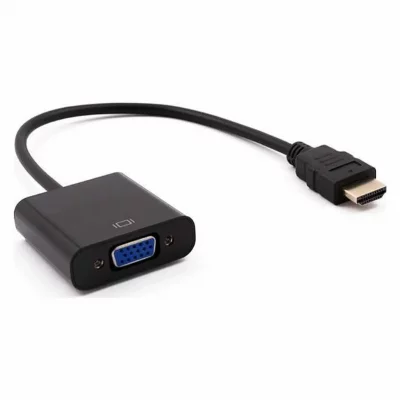 NILOX Adaptateur HDMI vers VGA  NXADAP01 Noir 15 cm
