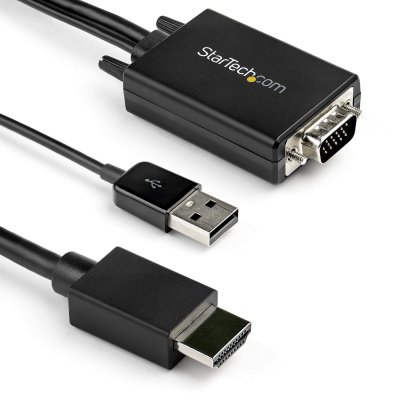 STARTECH.COM Adaptateur HDMI vers VGA Startech VGA2HDMM2M (2 m) Noir 