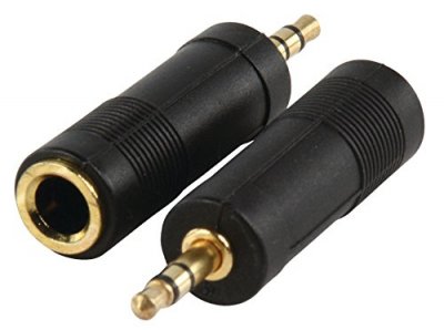 EXERTIS CONNECT Adaptateur Jack 6.35 mm vers Jack 3.5 mm