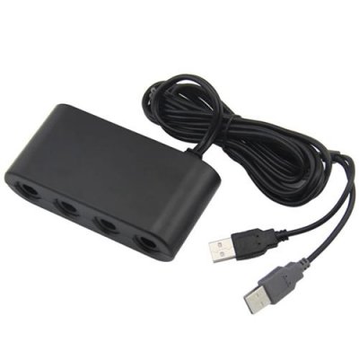 STRA&SZLIG;E GAME Adaptateur manette Gamecube sur Nintendo Wii U, Switch et PC -