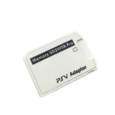 STRA&SZLIG;E TECH Adaptateur Micro Sd Vers Memory Stick Pro Duo Sd2vita 5.0 - Blanc - Ps Vita
