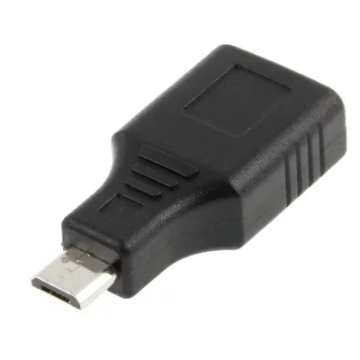 YONIS Adaptateur micro usb m&acirc;le usb femelle pc tablette smartphone avec fonction otg 