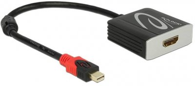DELOCK Adaptateur Mini DisplayPort vers HDMI  62735 20 cm Noir