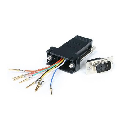 STARTECH Adaptateur modulaire db9 vers rj45 - mf - noir GC98MF