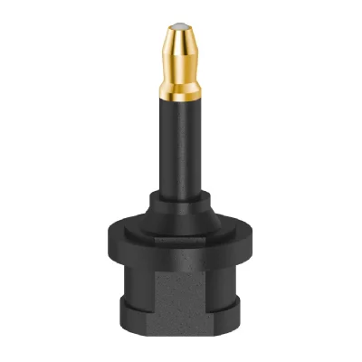 HAMA Adaptateur ODT, fiche femelle toslink - fiche optique dor&eacute;e, 3,5 mm