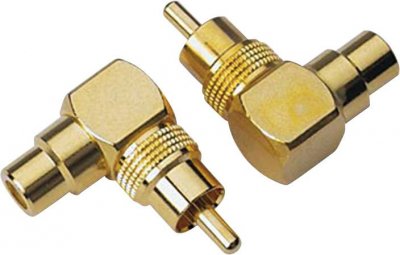GENERIQUE Adaptateur RCA coud&eacute; Sinus Live HighEnd