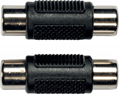 YELLOW CABLE Adaptateur RCA Fem. RCA Fem. - Lot de 2