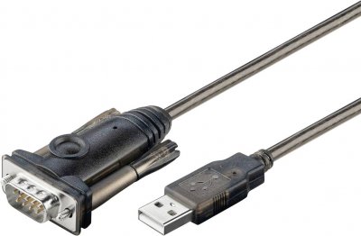 GOOBAY Adaptateur USB 2.0 vers DB-9 (s&eacute;rie RS-232) - 1,5 m