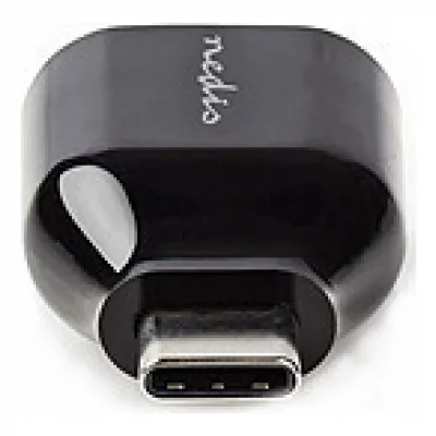 NEDIS Adaptateur USB-C 3.0   Type-C M&agrave;le - A Femelle   Noir     ALPEXE-106