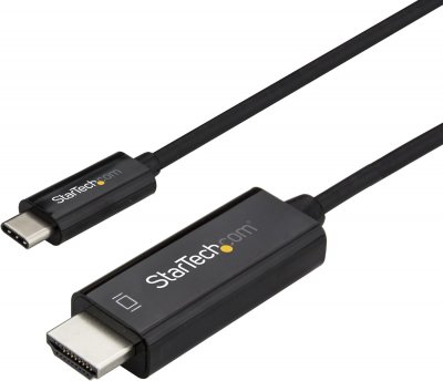 STARTECH Adaptateur USB C vers HDMI  CDP2HD1MBNL Noir 1 m 