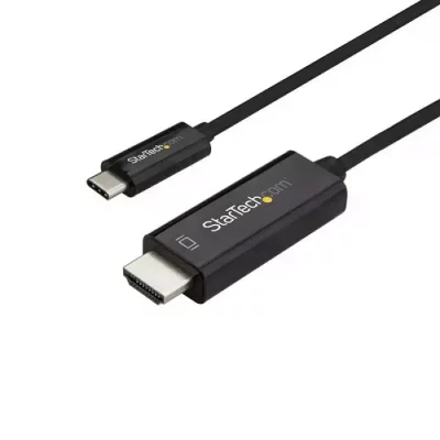STARTECH.COM Adaptateur USB C vers HDMI Startech CDP2HD1MBNL Noir 1 m 