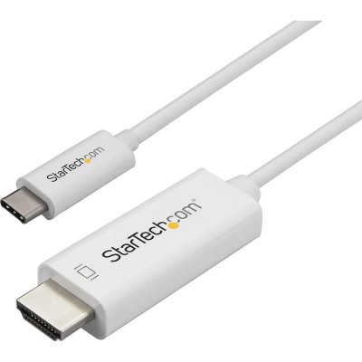 STARTECH Adaptateur USB C vers HDMI  CDP2HD1MWNL Blanc 1 m 